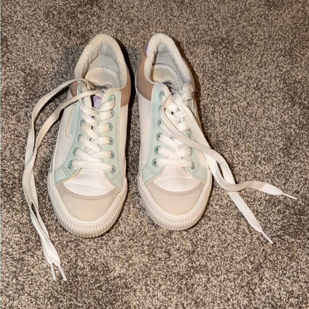 Rocket Dog Women's Cheery Sneaker, White Combo Size 7.5